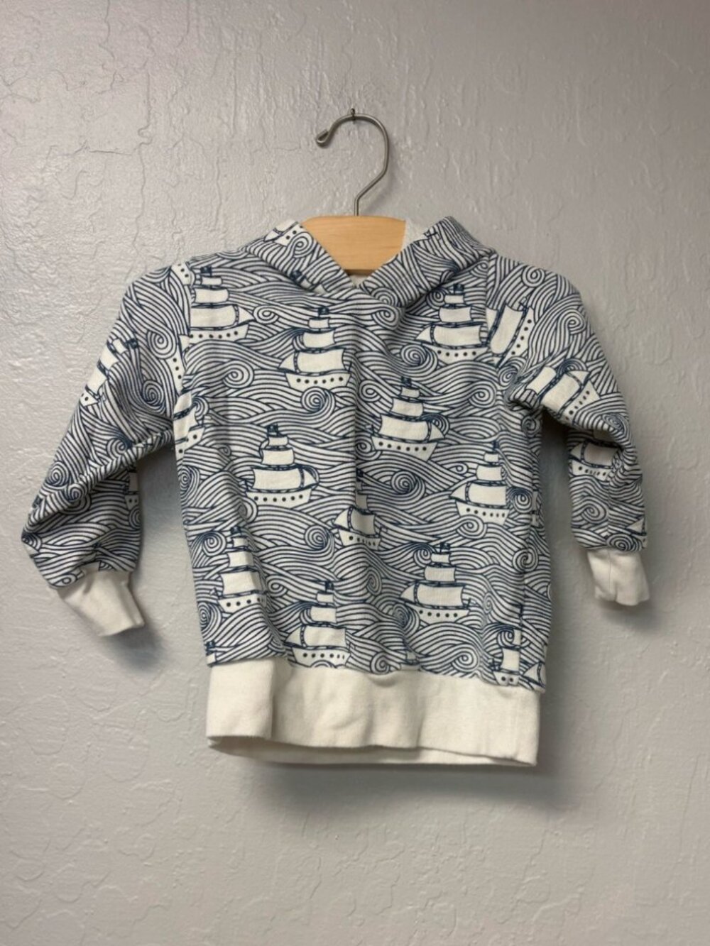 $26 ADD ON winter water factory sweatshirt hoodie 2T Zara Rylee + Cru Kate Quinn